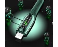USAMS Kabel pleciony C/Lightning Smart Power-off 20W 1,2m zielony - 1568990 - zdjęcie 9